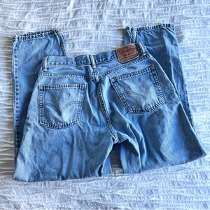 Levi's Men's Sky Blue Comfort Fit Jeans